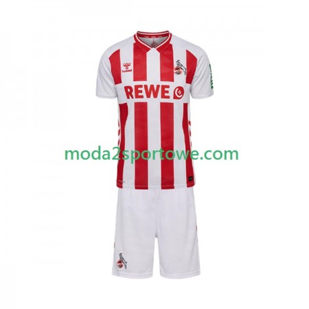 Koszulka FC Köln Dziecięcy Domowe Stroje Piłkarskie 2025/26 Krótki Rękaw